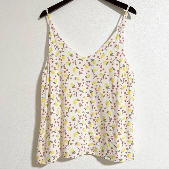 Dip lemon‎ tank blouse size large - Picture 1 of 4